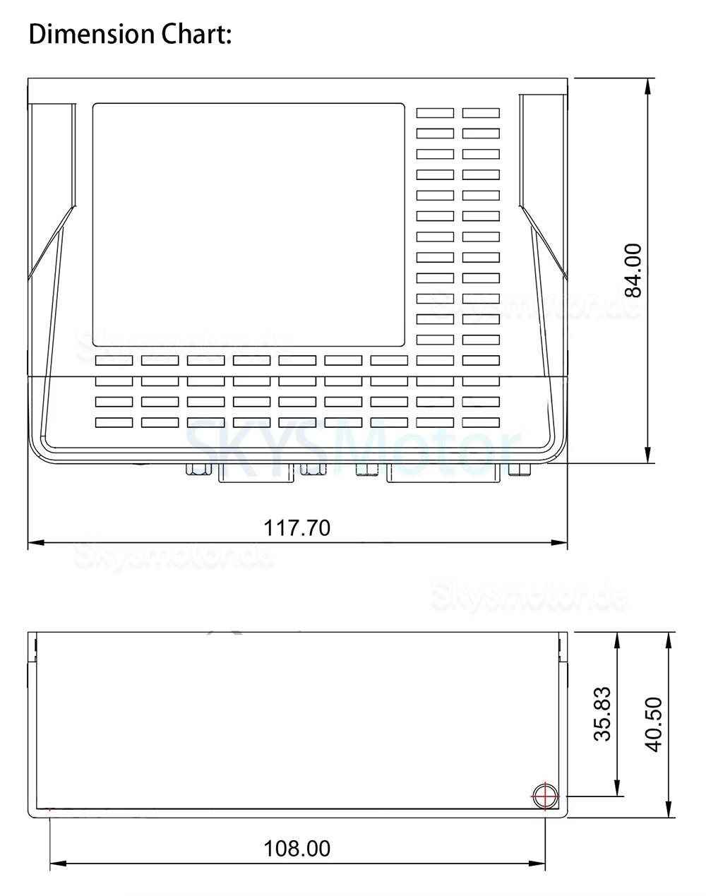 200W 36V DC Servomotoren Kit 60ASM200-5-1024C+MCAC610 0,64N.m 7,5A 3000 U/min mit MCAC610 Servotreiber